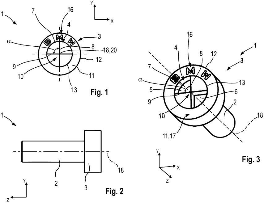 BMW patent – výkres skrutky